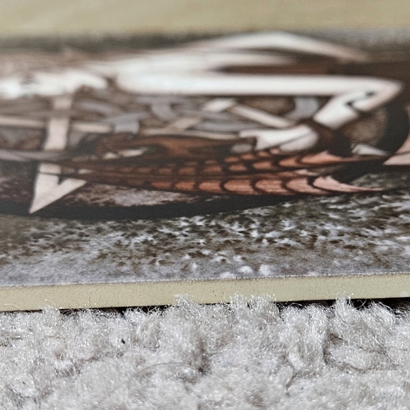 Jessica Galbreth Dragon Witch Ceramic Tile Art /Lanka Wall Tiles - Picture 4 of 9